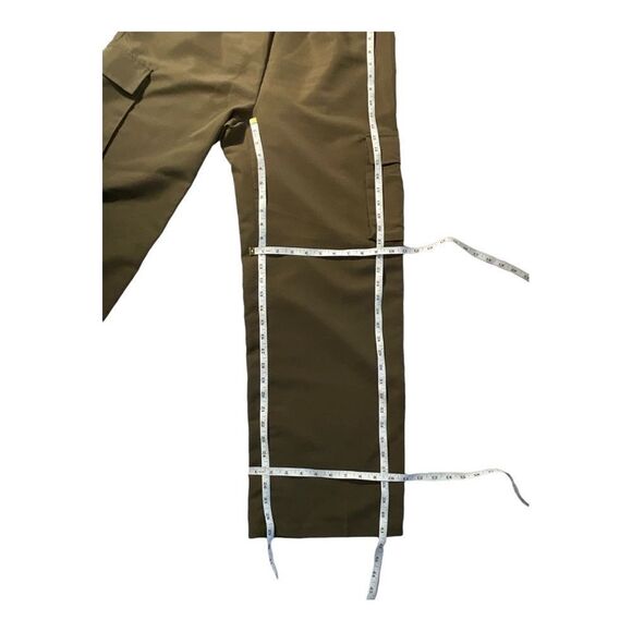SHEIN Women’s EZwear Solid High Waist Flap Pocket Cargo Pants - Picture 8 of 10
